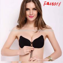 super light invisible cloth bra very sexy push up butterfly bra